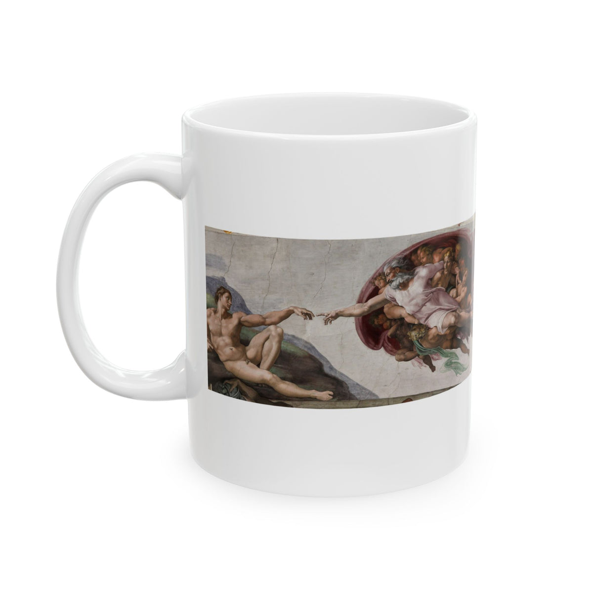 The Creation of Adam Mug