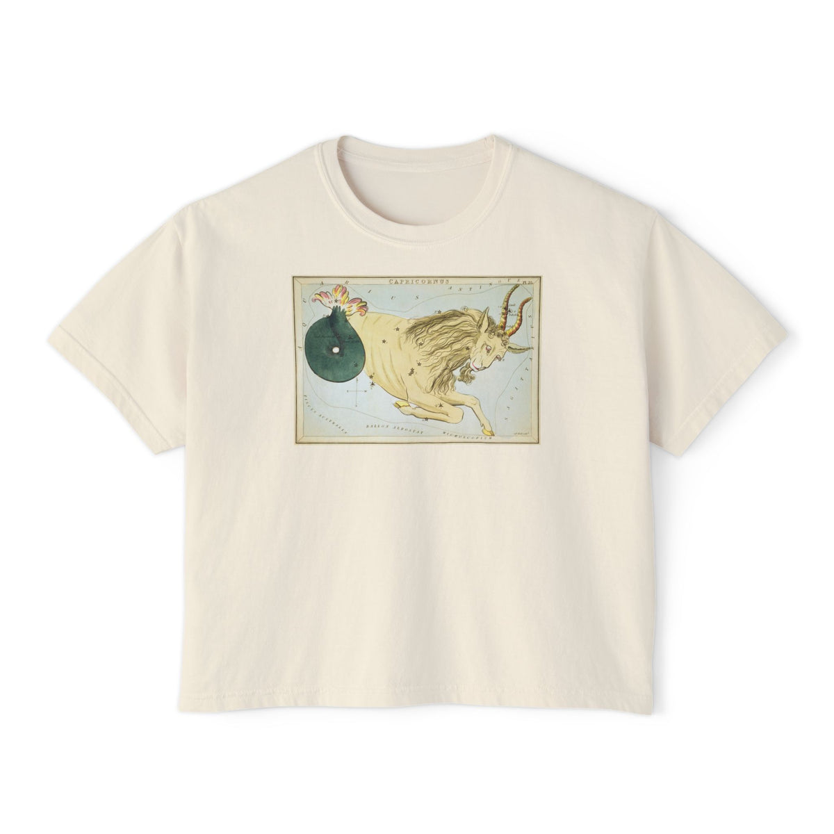 Capricorn Zodiac Boxy Tee