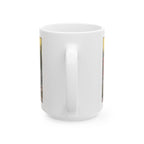 The Empress tarot card mug, Rider-Waite-Smith design, ceramic 11oz/15oz, view 5