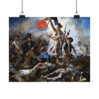 Eugène Delacroix 'Liberty Leading the People' Poster