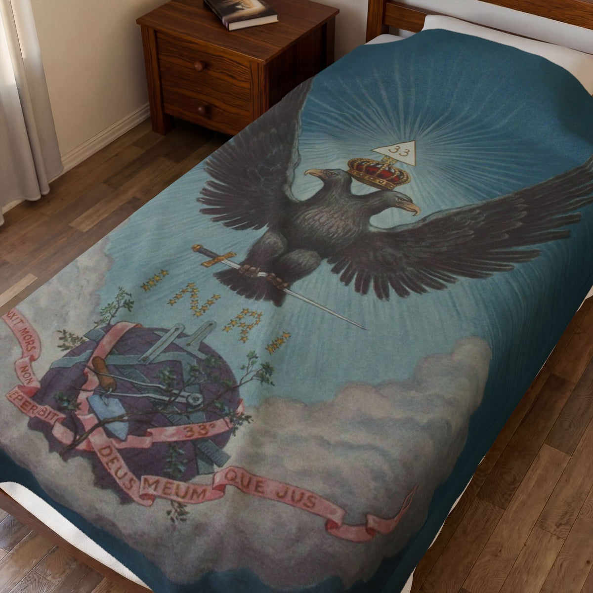 The Supreme Symbol Velveteen Plush Blanket
