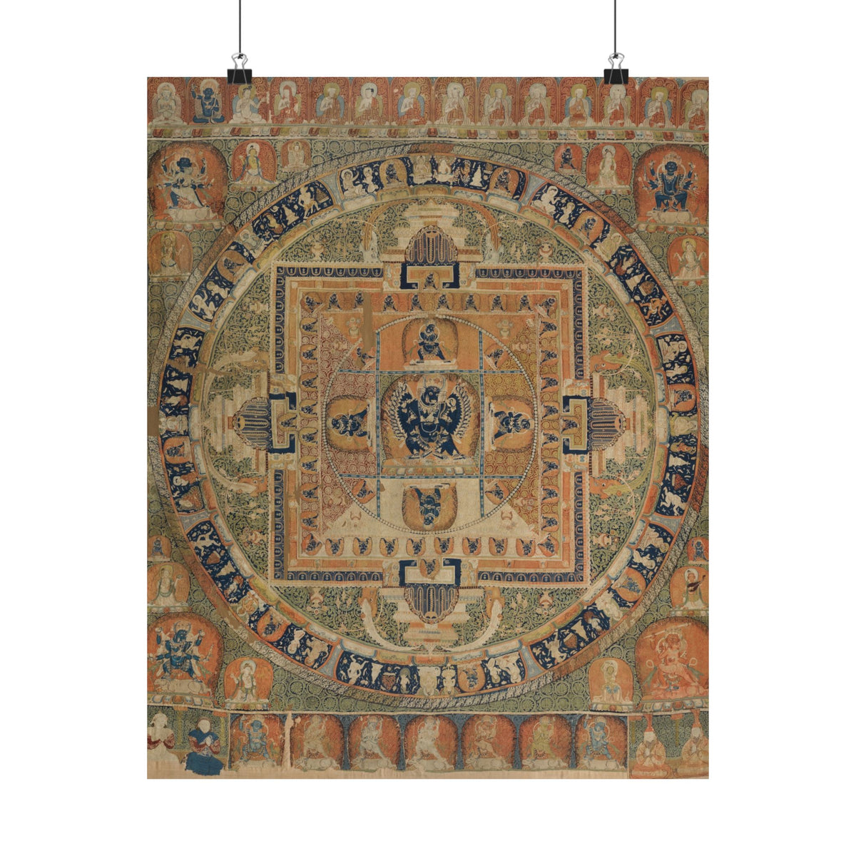 Vajrabhairava Mandala Poster