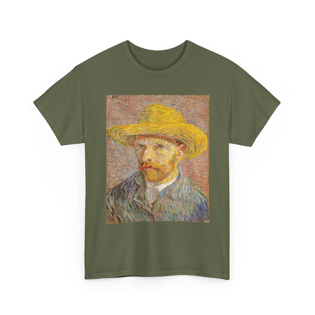Self-Portrait with a Straw Hat Shirt