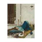 John William Waterhouse 'It's Sweet Doing Nothing' Poster