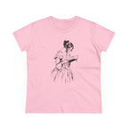 The Reader Tee in Light Pink