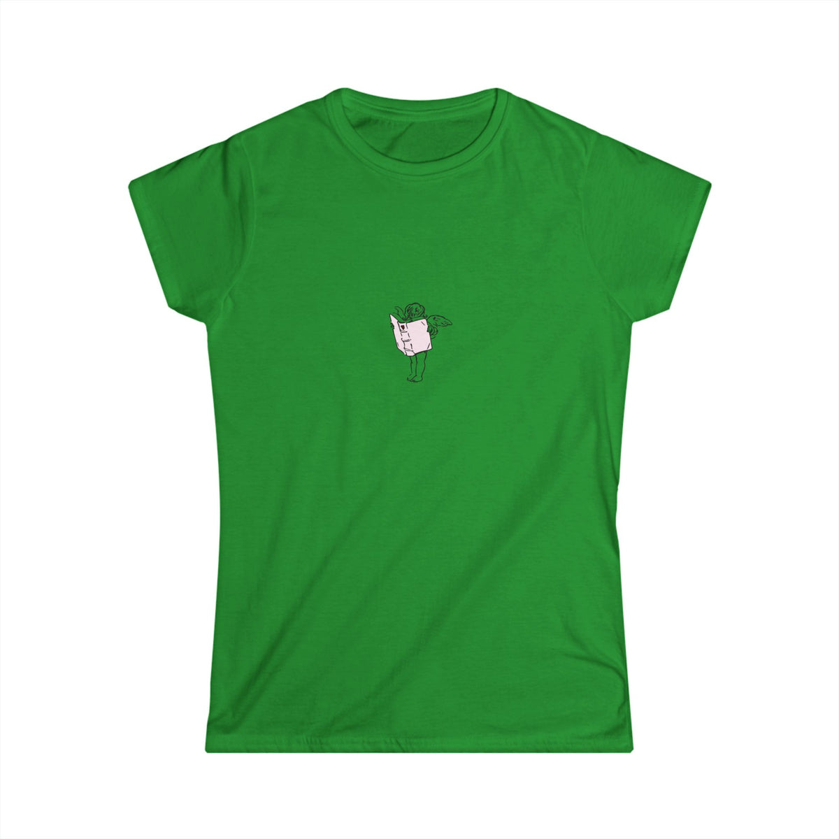 Cupid Tee in Irish Green