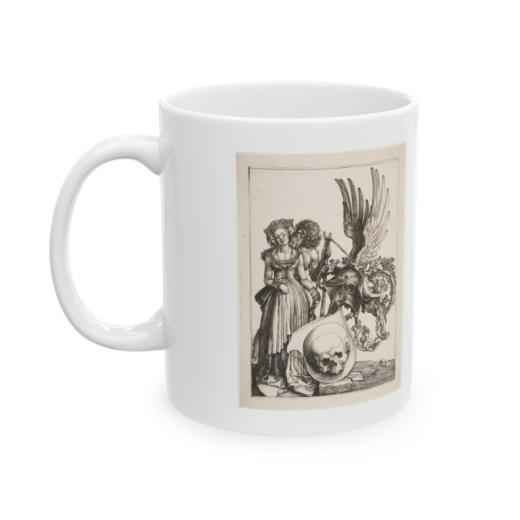 Albrecht Dürer 'Coat of Arms with a Skull' Mug