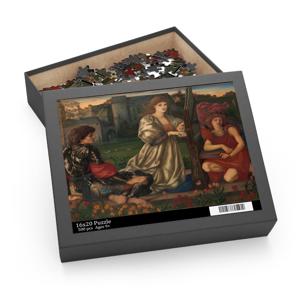 Edward Burne-Jones 'The Love Song' Jigsaw Puzzle