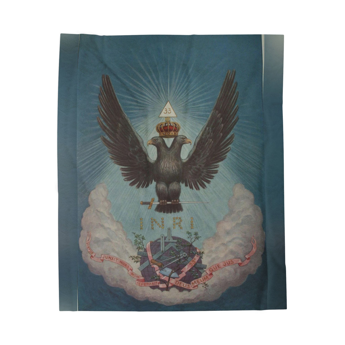The Supreme Symbol Velveteen Plush Blanket
