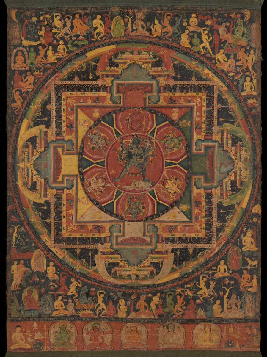 Chakrasamvara Mandala (original artwork)