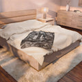 Saint Jerome in His Study Velveteen Plush Blanket