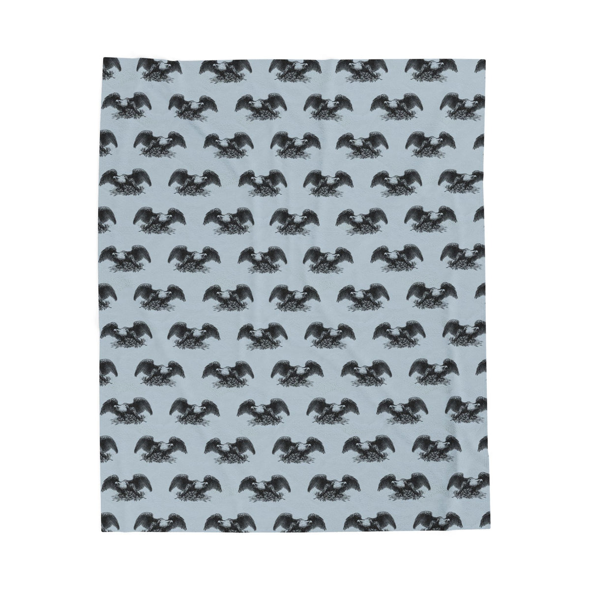 War Eagle Pattern Velveteen Plush Blanket