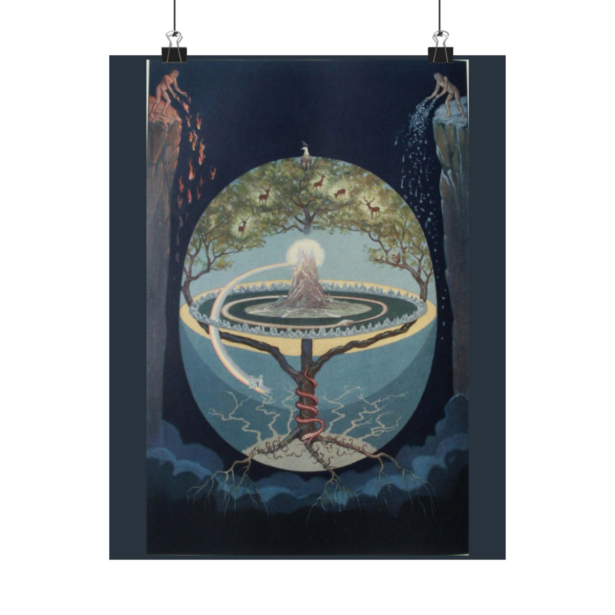 J. Augustus Knapp 'Yggdrasil' Poster