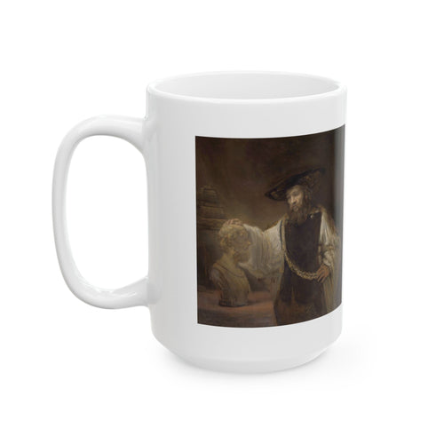 Aristotle with a Bust of Homer Mug