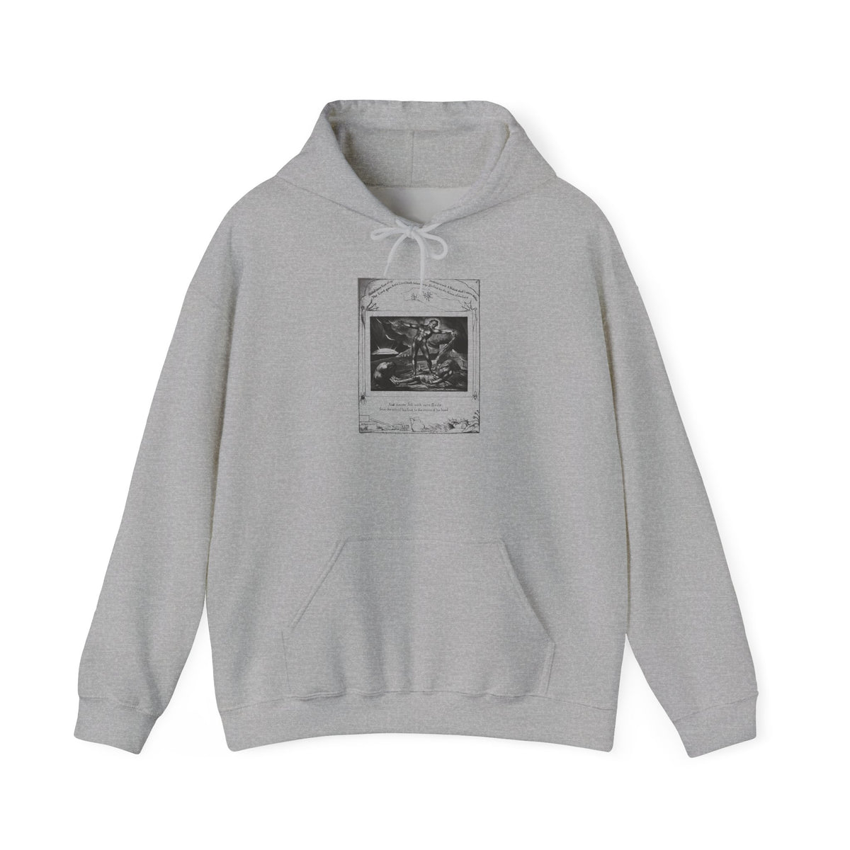 Satan Smiting Job with Boils Hoodie