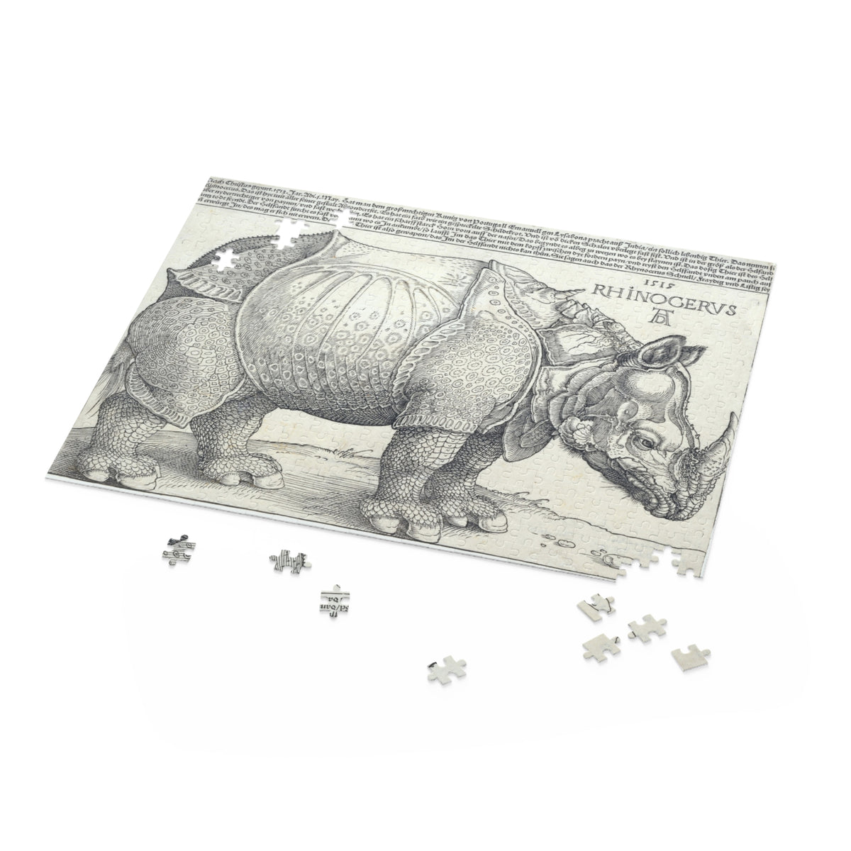 Albrecht Dürer 'The Rhinoceros' Jigsaw Puzzle