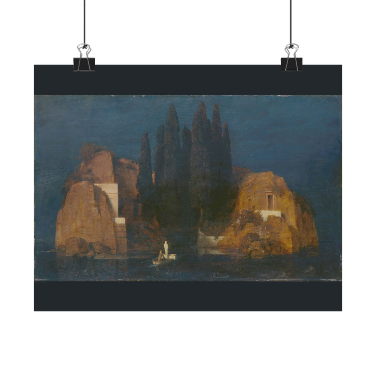 Arnold Böcklin 'Island of the Dead' Poster