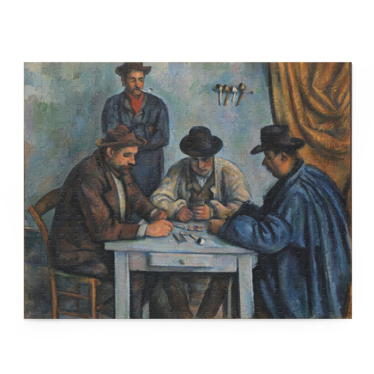 Paul Cézanne 'The Card Players' Jigsaw Puzzle