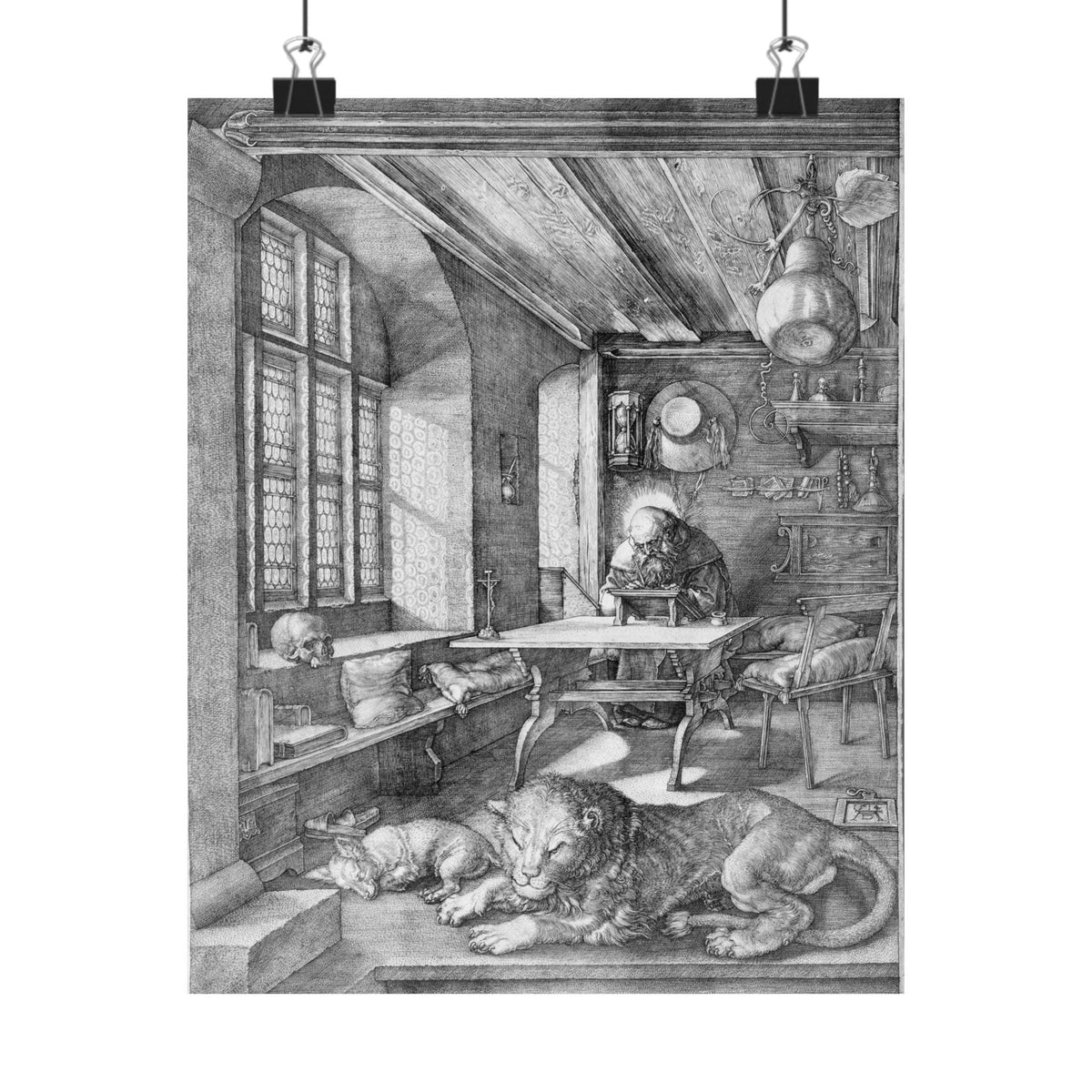 Albrecht Dürer 'Saint Jerome in His Study' Poster
