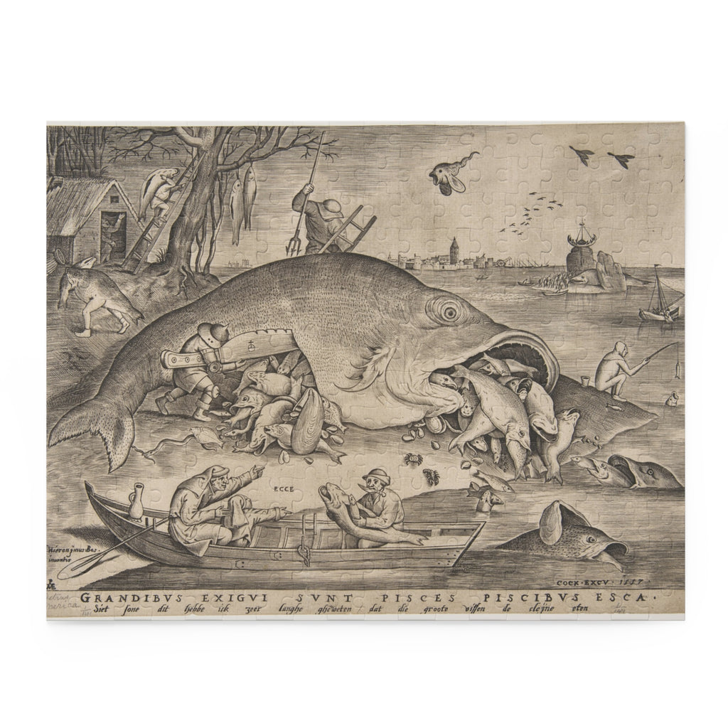 Pieter van der Heyden 'Big Fish Eat Little Fish' Jigsaw Puzzle