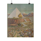 J. Augustus Knapp 'The Atlantean Temple' Poster