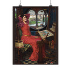 John William Waterhouse 'I Am Half-Sick of Shadows, Said the Lady of Shalott' Poster