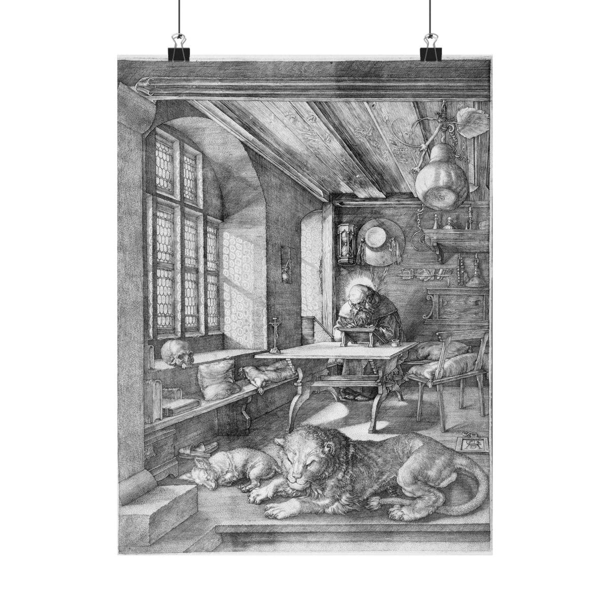 Albrecht Dürer 'Saint Jerome in His Study' Poster