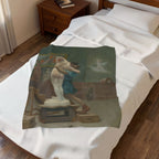 Pygmalion and Galatea Velveteen Plush Blanket