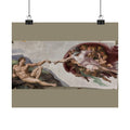 Michelangelo 'The Creation of Adam' Poster