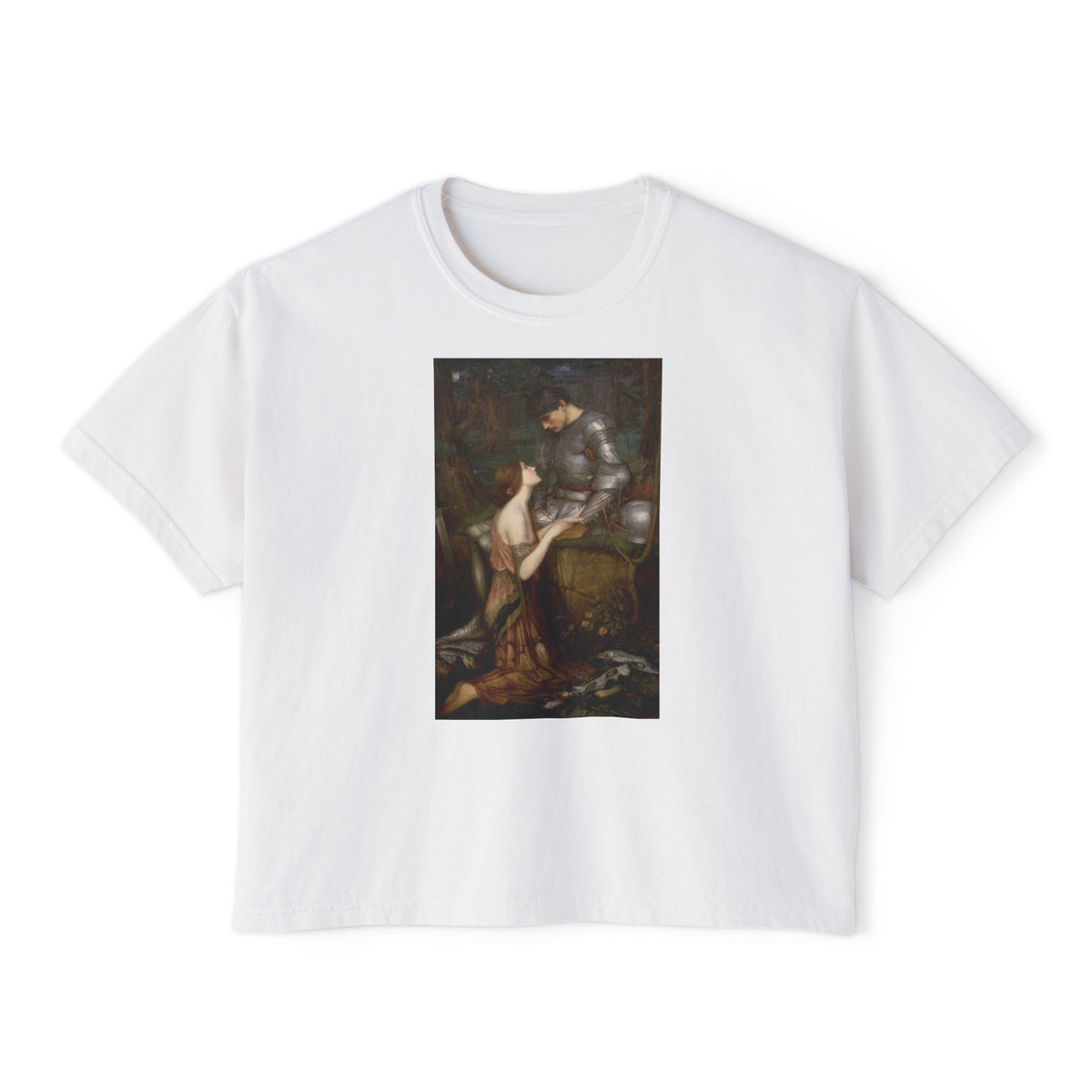 Lamia and the Soldier Boxy Tee