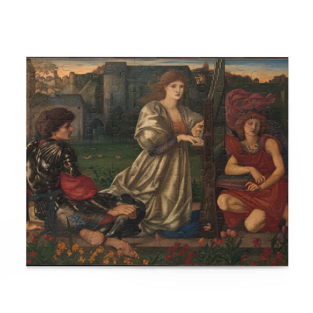 Edward Burne-Jones 'The Love Song' Jigsaw Puzzle