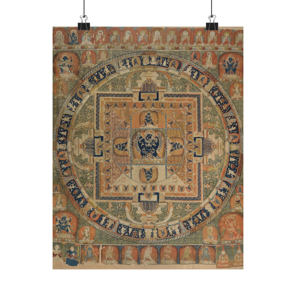 Vajrabhairava Mandala Poster