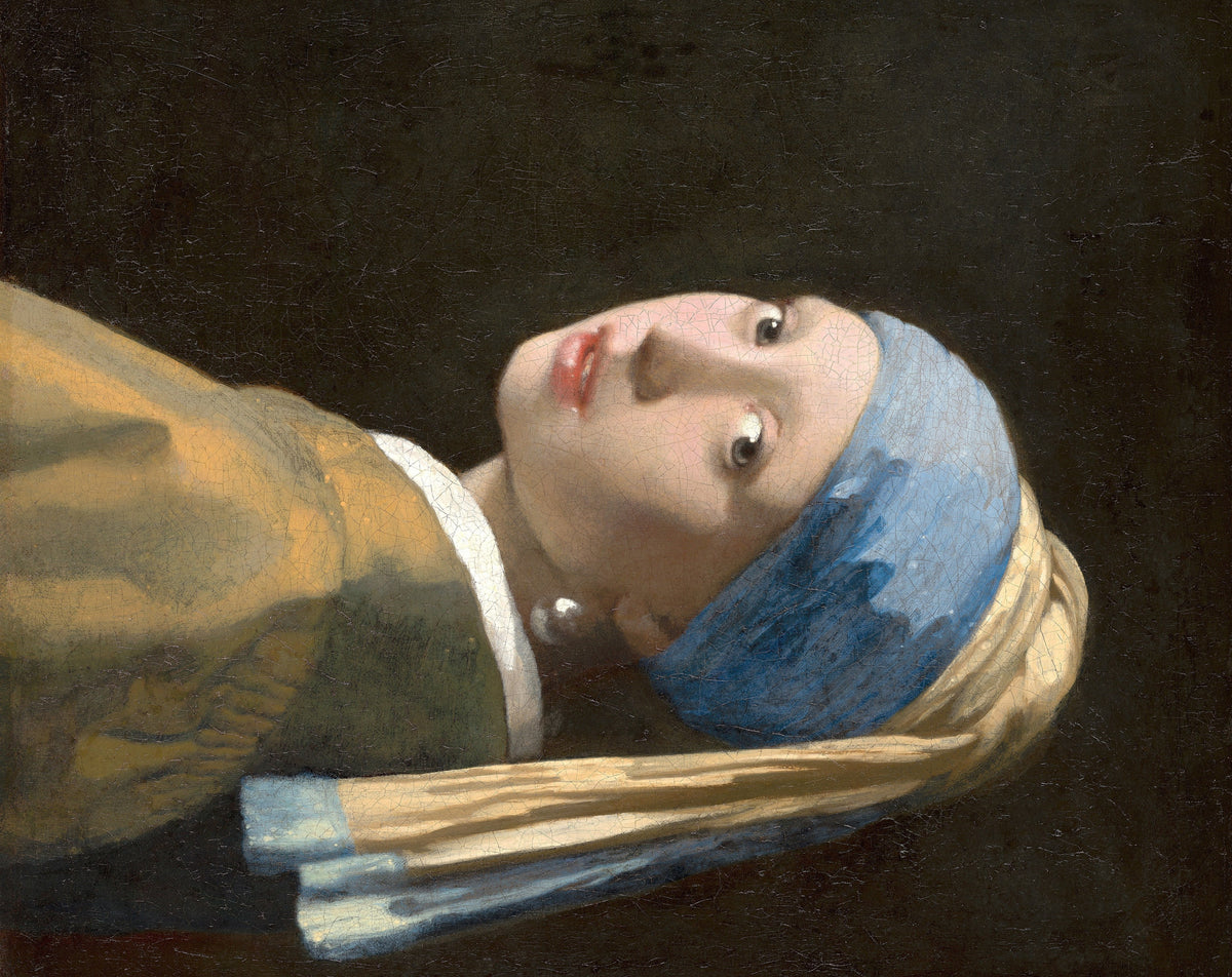 Girl with a Pearl Earring original artwork