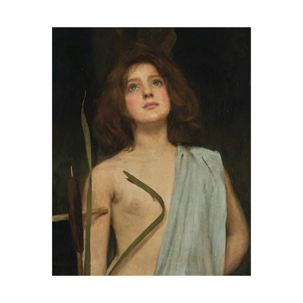 John William Waterhouse 'St. Joan' Poster