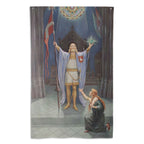 Parsifal and the Holy Grail Banner Flag: Knapp Hanging Wall Flag