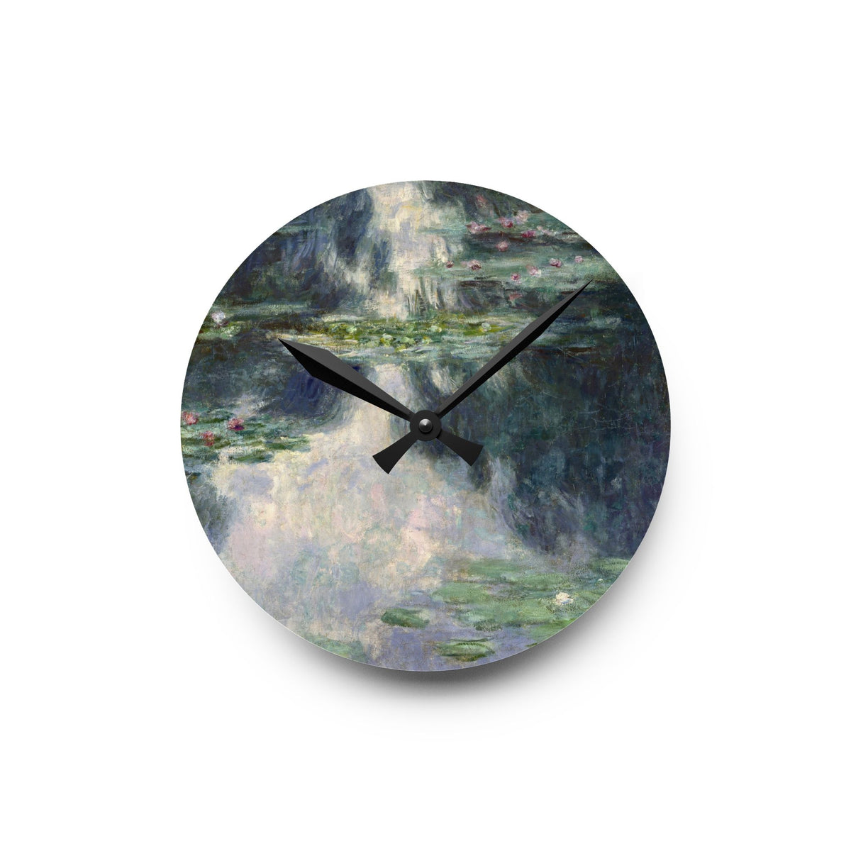Claude Monet 'Water Lilies' Wall Clock
