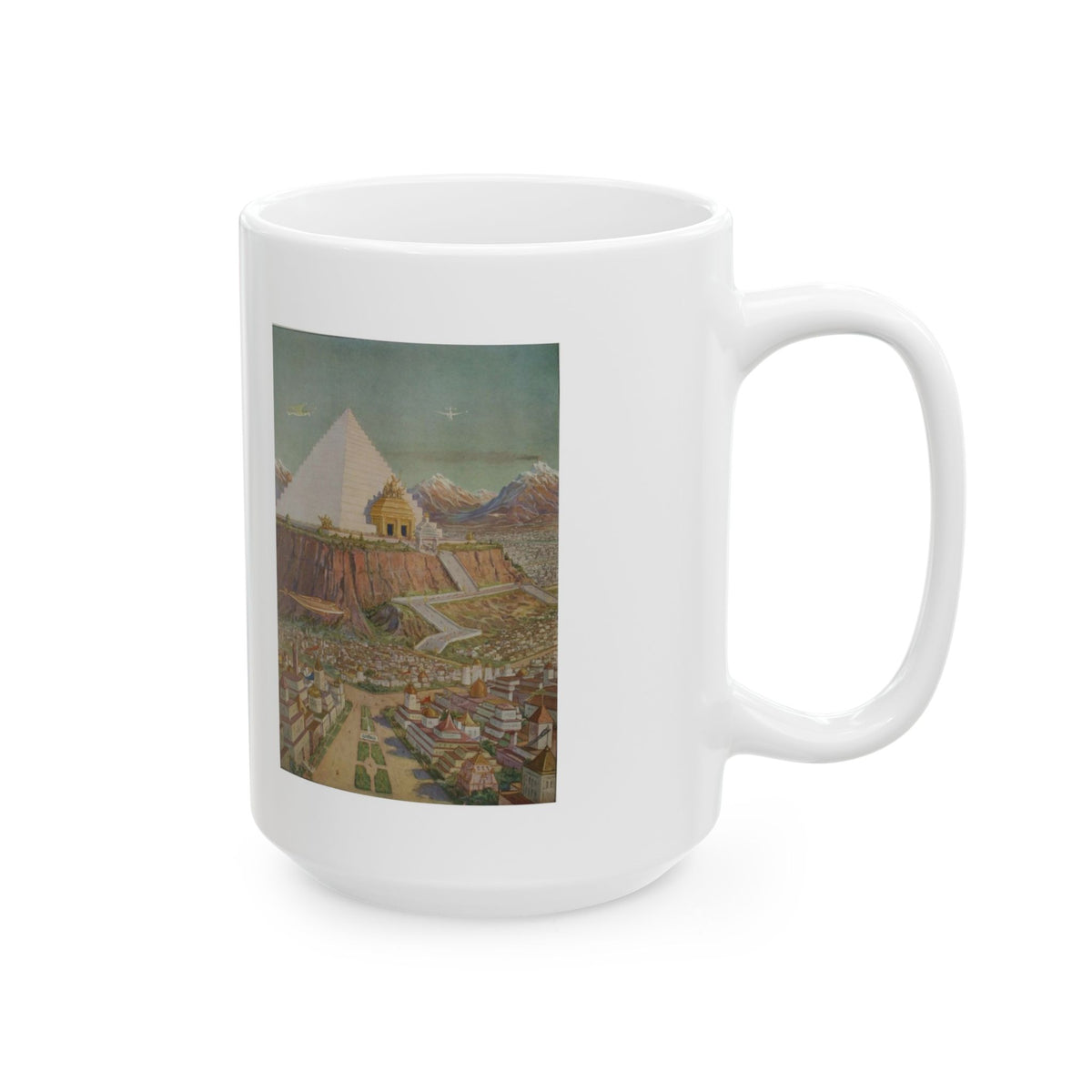 The Atlantean Temple Mug