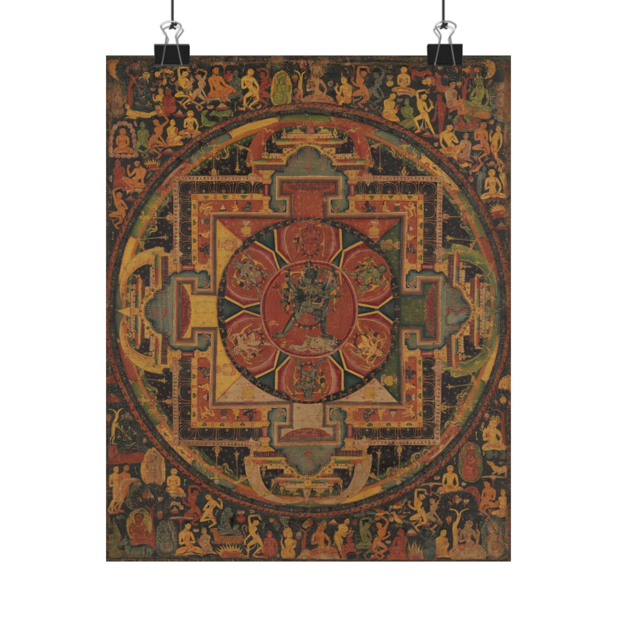 Chakrasamvara Mandala Poster