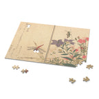 Kitagawa Utamaro 'Red Dragonfly and Locust' Jigsaw Puzzle