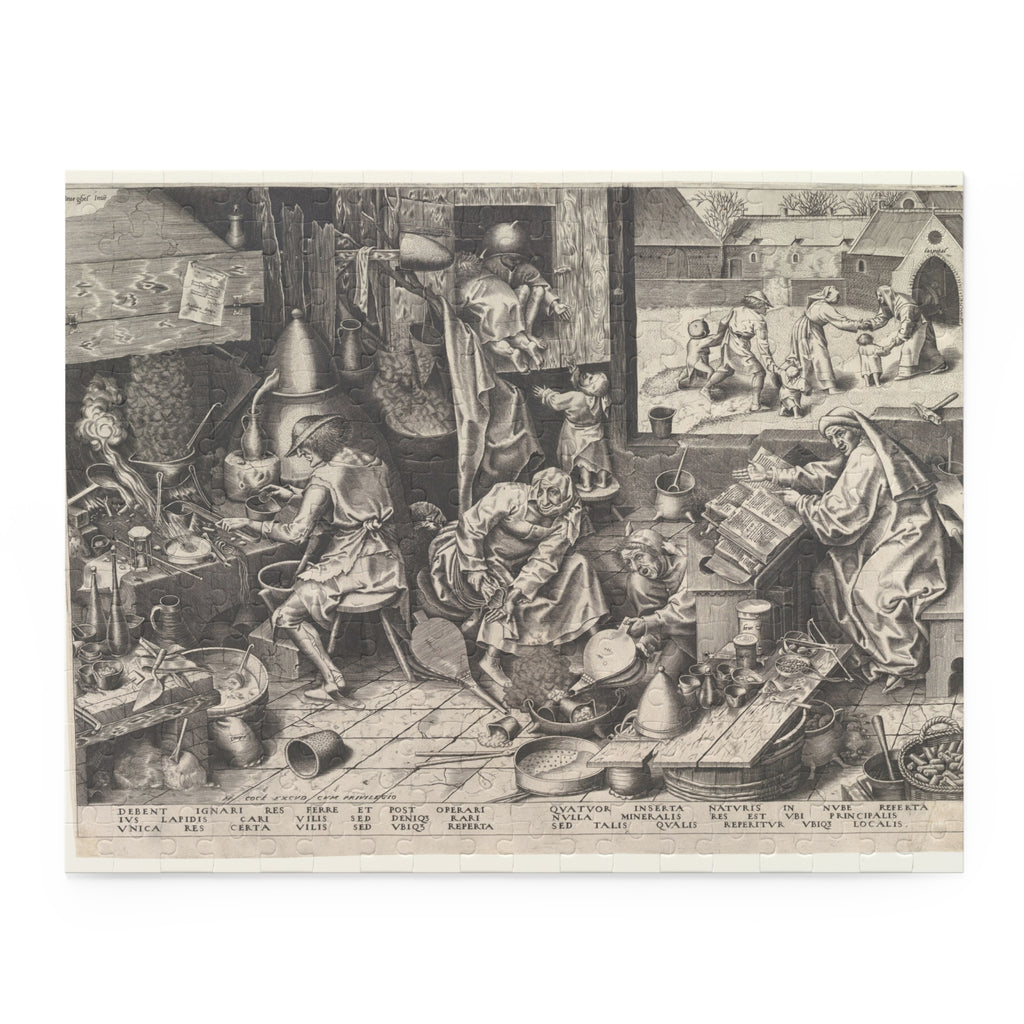 Pieter Bruegel the Elder 'The Alchemist' Jigsaw Puzzle