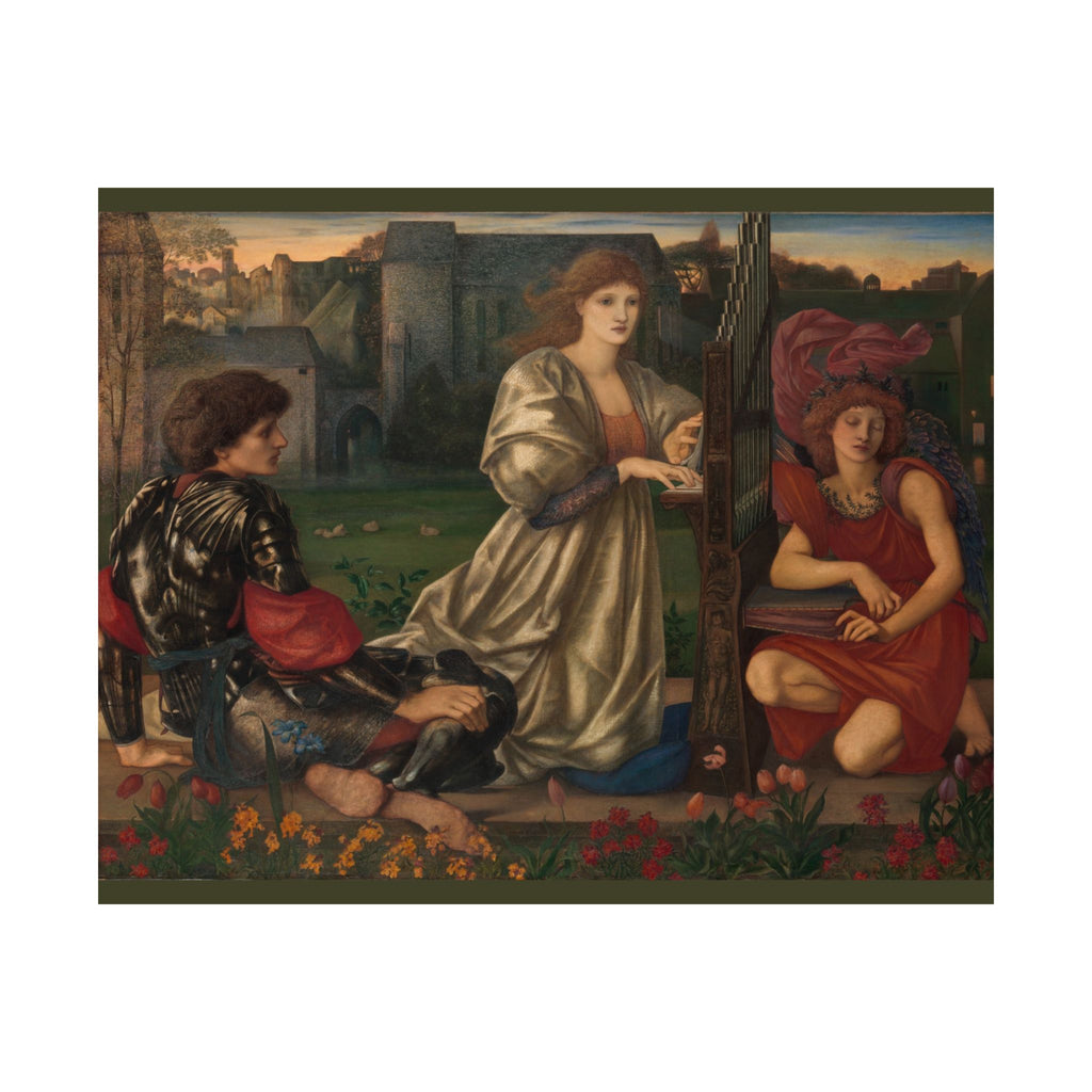 Edward Burne-Jones 'The Love Song' Poster