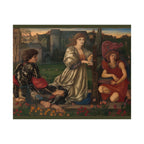 Edward Burne-Jones 'The Love Song' Poster
