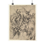 Martin Schongauer 'Saint Anthony Tormented by Demons' Poster