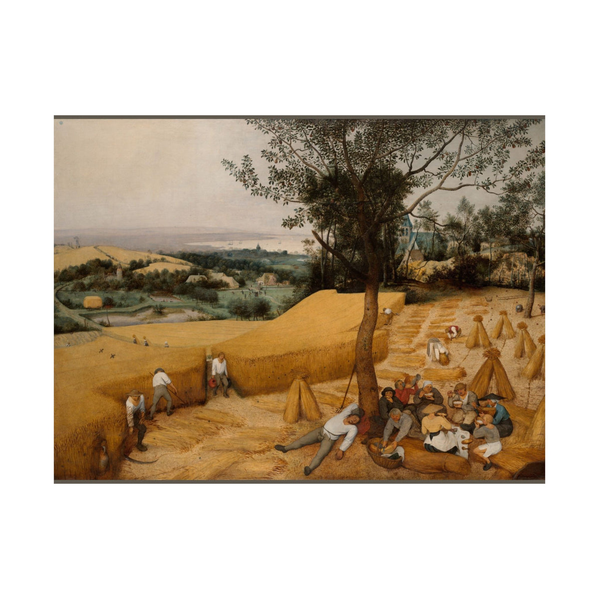 Pieter Bruegel the Elder 'The Harvesters' Poster