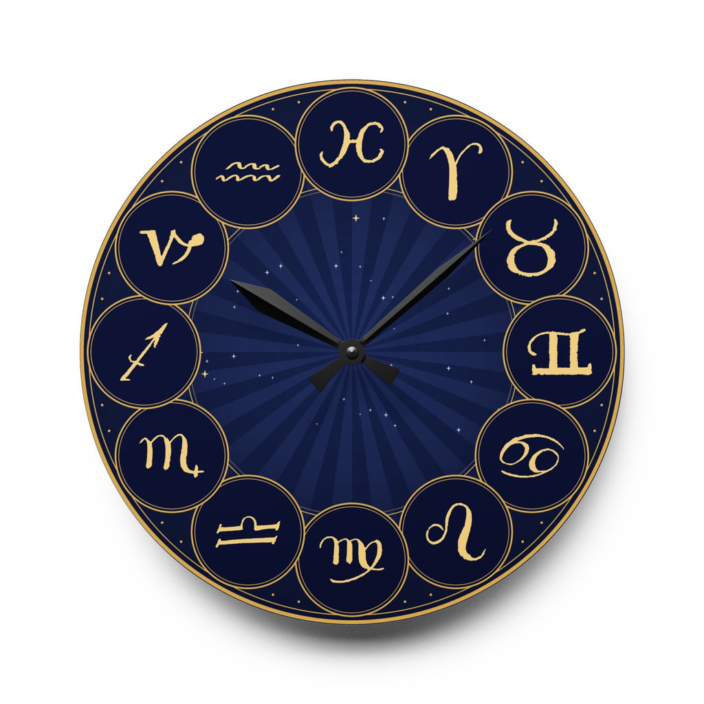 Celestial Zodiac Wall Clock