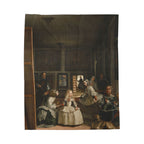 Las Meninas Velveteen Plush Blanket