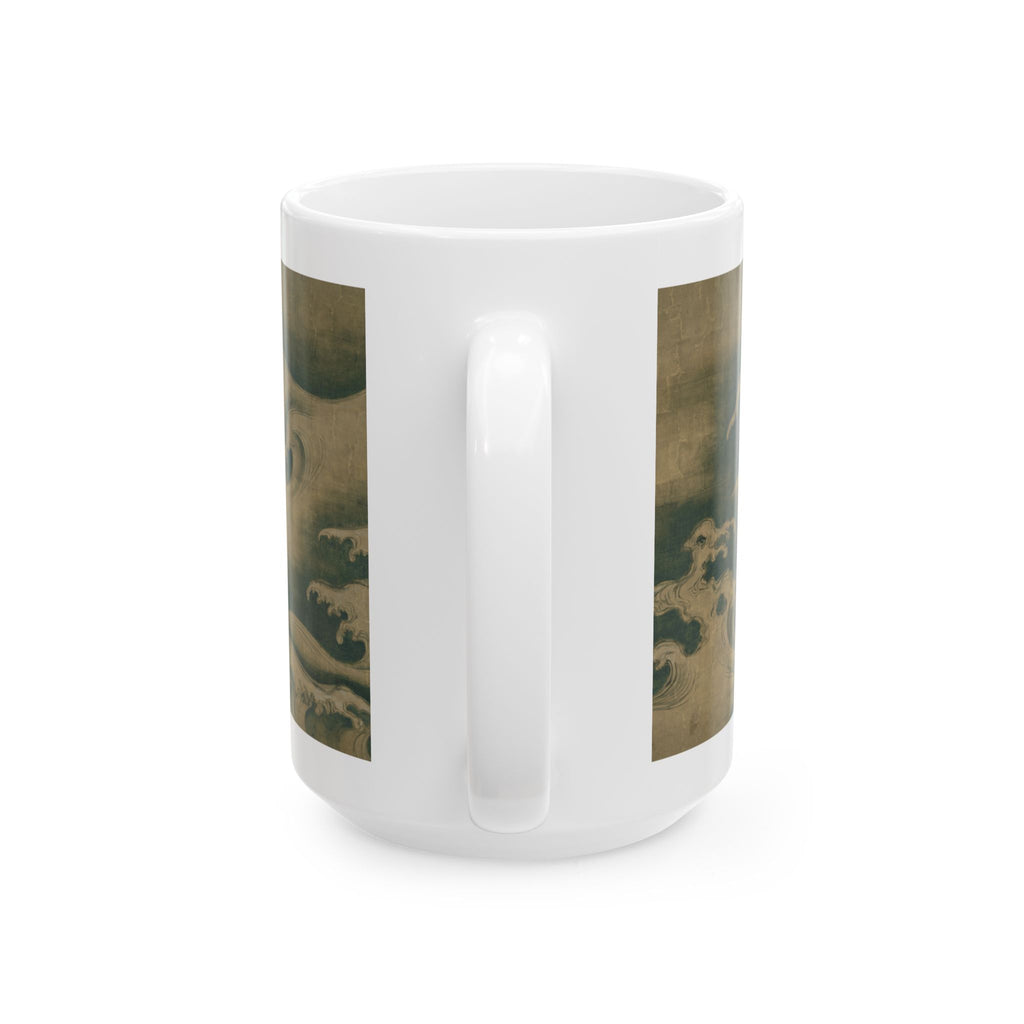 Ogata Kōrin 'Rough Waves' Mug