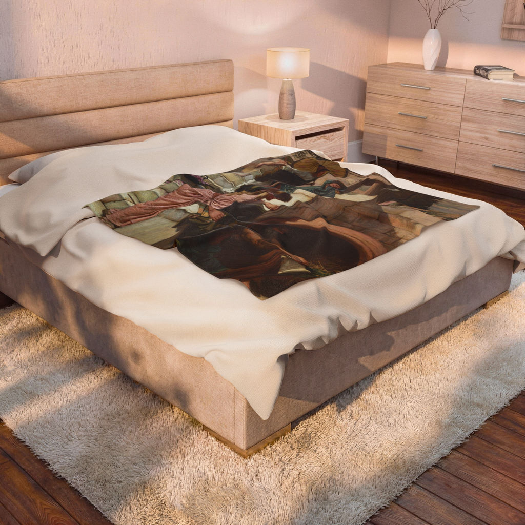 Diogenes Velveteen Plush Blanket