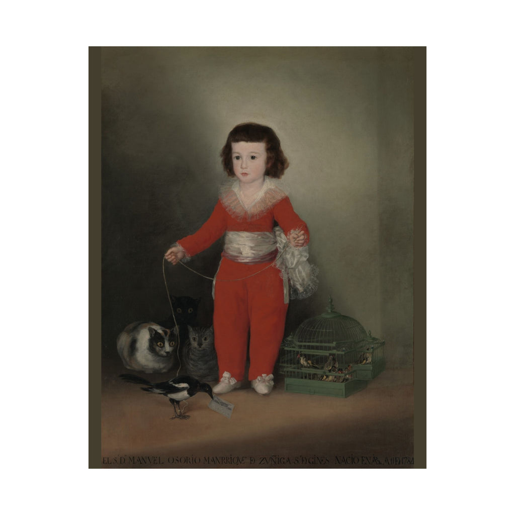 Francisco Goya 'The Red Boy' Poster