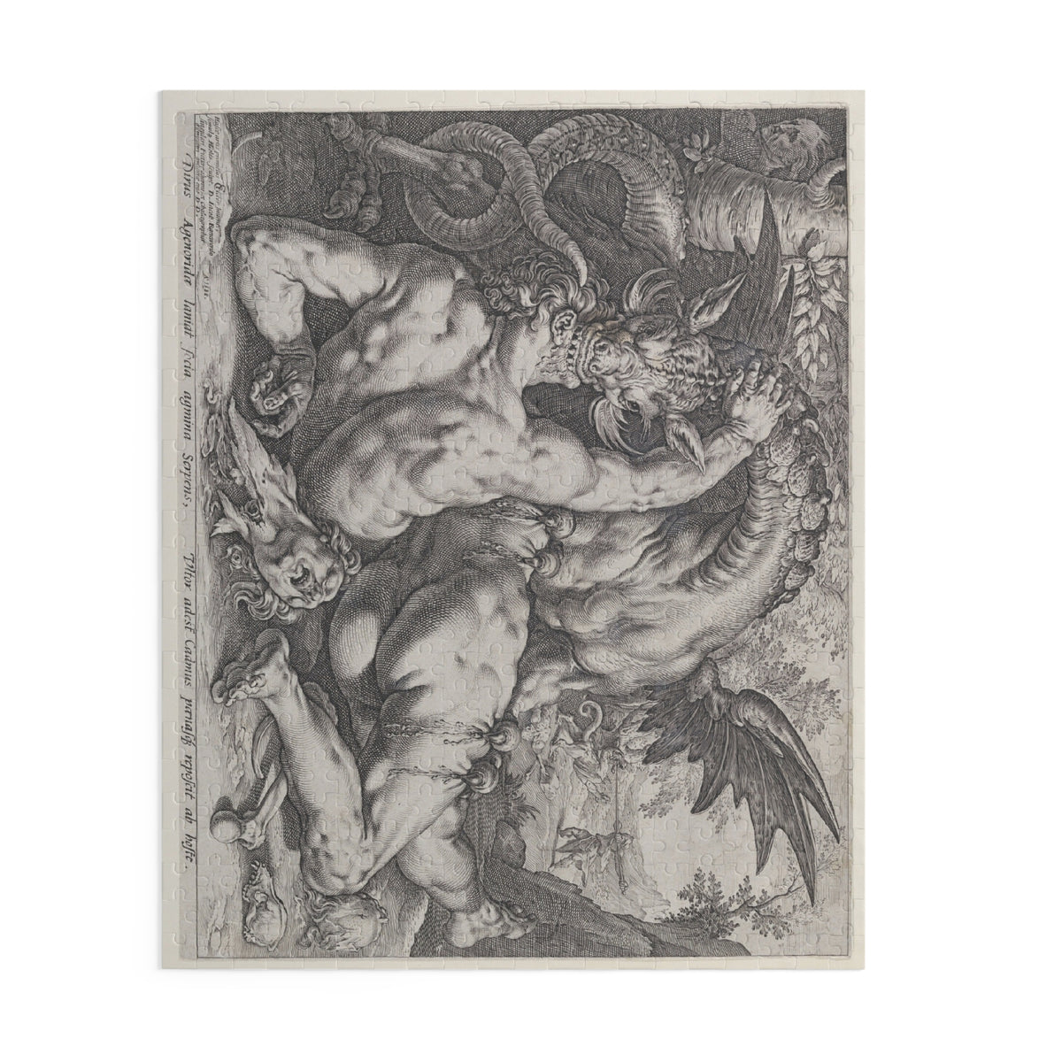Hendrick Goltzius 'The Dragon Devouring the Companions of Cadmus' Jigsaw Puzzle